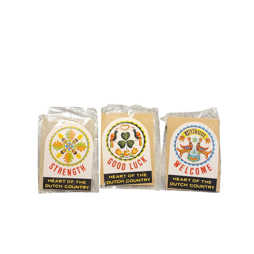 Vintage Press‎ Kal Holland Dutch Country Souvenir Stickers New in Package